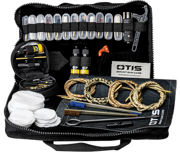 Otis Elite Pistol Cleaning Kit .22-.45 Cal Universal - Nylon Case