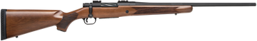 Mossberg Patriot Walnut 308 Win 22" 5+1 Bolt-Action Rifle - Fluted Barrel, Matte Blued