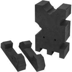 Allen 2457 Soft Rock Shooting Rest Tall Boy Black Foam