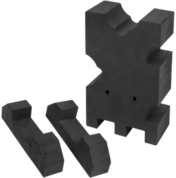 Allen 2457 Soft Rock Shooting Rest Tall Boy Black Foam