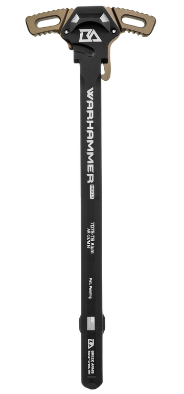 Breek Arms Warhammer Mod2 AR-15/M16 7075-T6 Ambidextrous Charging Handle - FDE