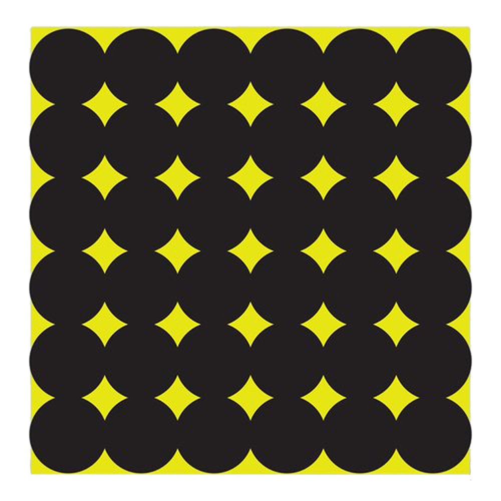 Birchwood Casey Shoot-N-C 1" Paper Target Pasters Self-Adhesive Black 12 Pack