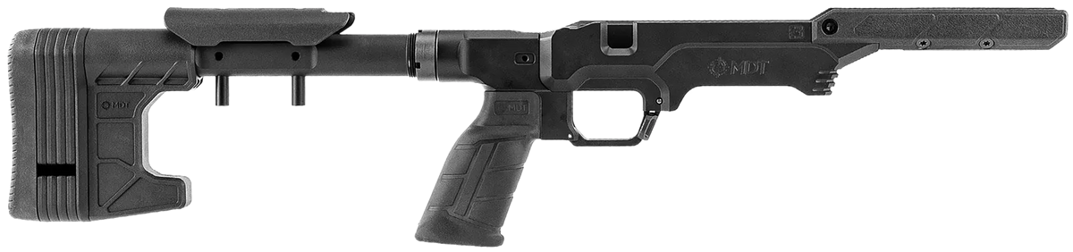 MDT Sporting Goods The Worker LSS Gen3 Chassis Black - Fits Remington 700 Short Action