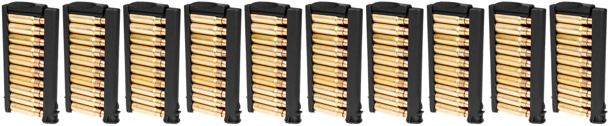Kel-Tec PR-5.7 Stripper Clip 10rd Black Polymer 10 Pack