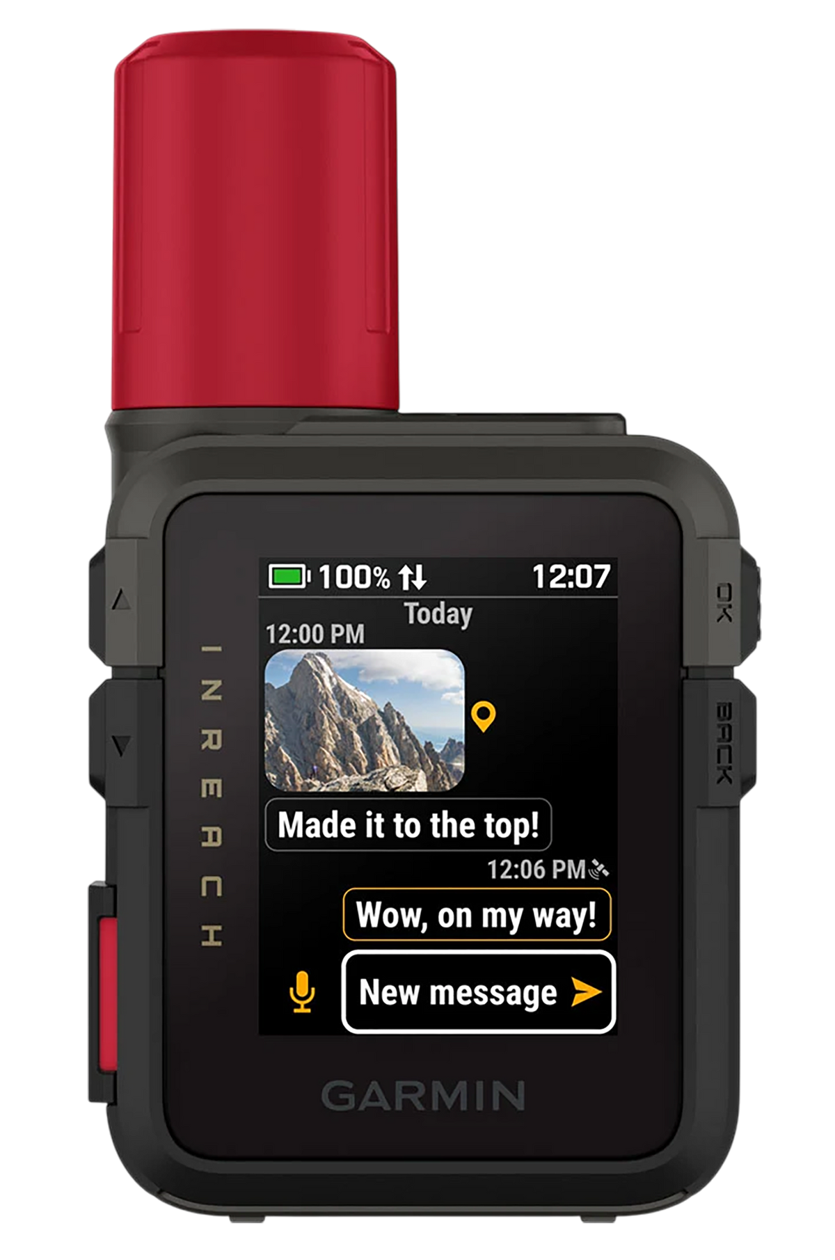 Garmin inReach Mini 3 Plus Black/Red Compact Satellite Communicator