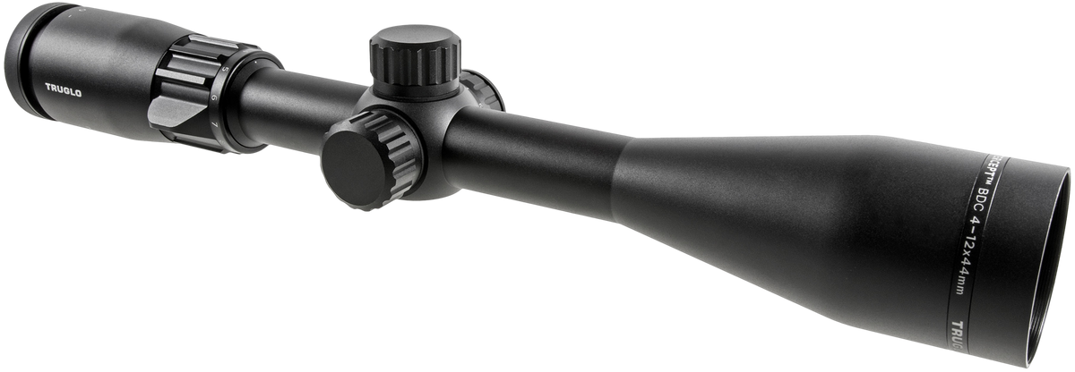 TruGlo Intercept 3-9x42mm 1" Tube Illuminated BDC Rifle Scope - Black Anodized