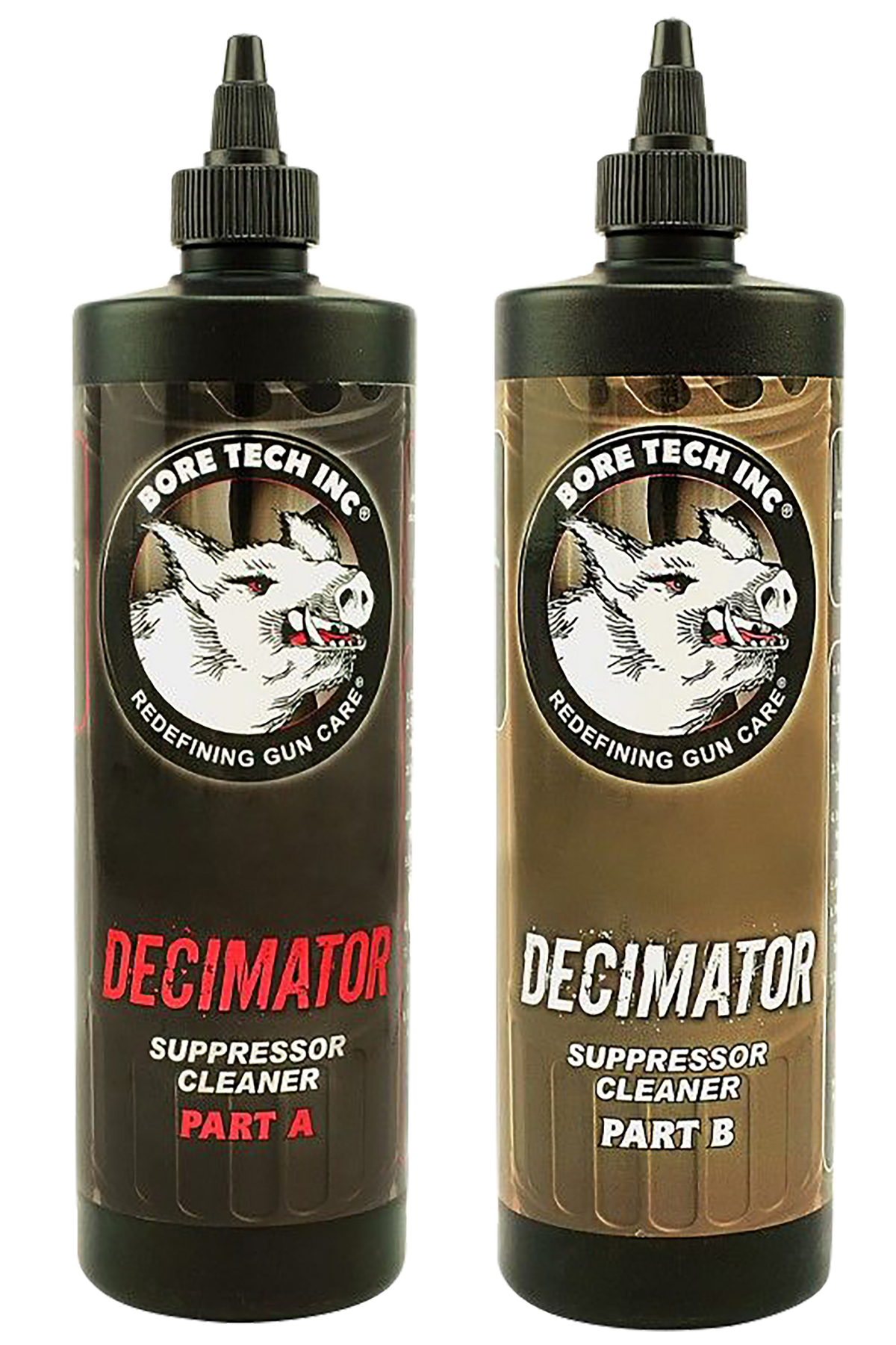Bore Tech Decimator Suppressor Cleaner A & B 16 oz 2-Bottle Set