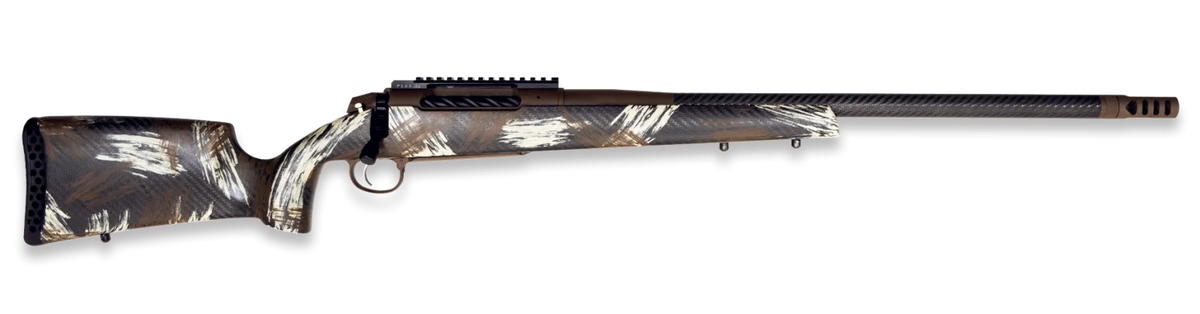 Weatherby 307 Alpine CT 25 WBY RPM 22" 4+1 Bolt-Action Rifle - Chocolate Brown Cerakote