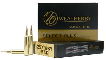 Weatherby Select Plus .257 Weatherby Magnum 92gr Hammer Custom - Box or Case