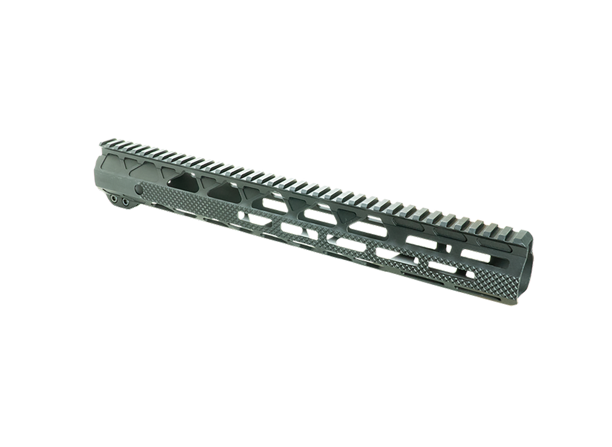 Timber Creek Outdoors Greyman 10" M-LOK Handguard - Black Aluminum - AR-15