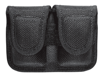 Bianchi 7301 SpeedLoader Pouch Double Black Accumold Hook & Loop 38/357