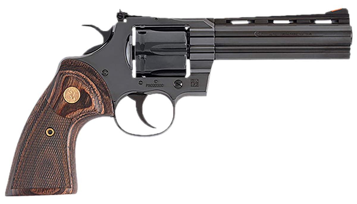 Colt Mfg Python 357 Mag 38 Special 5" 6-Shot DA/SA Revolver - Blued