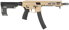 Patriot Ordnance Factory Phoenix 9mm Luger 8" 35+1 Semi-Auto Pistol - Flat Dark Earth Cerakote