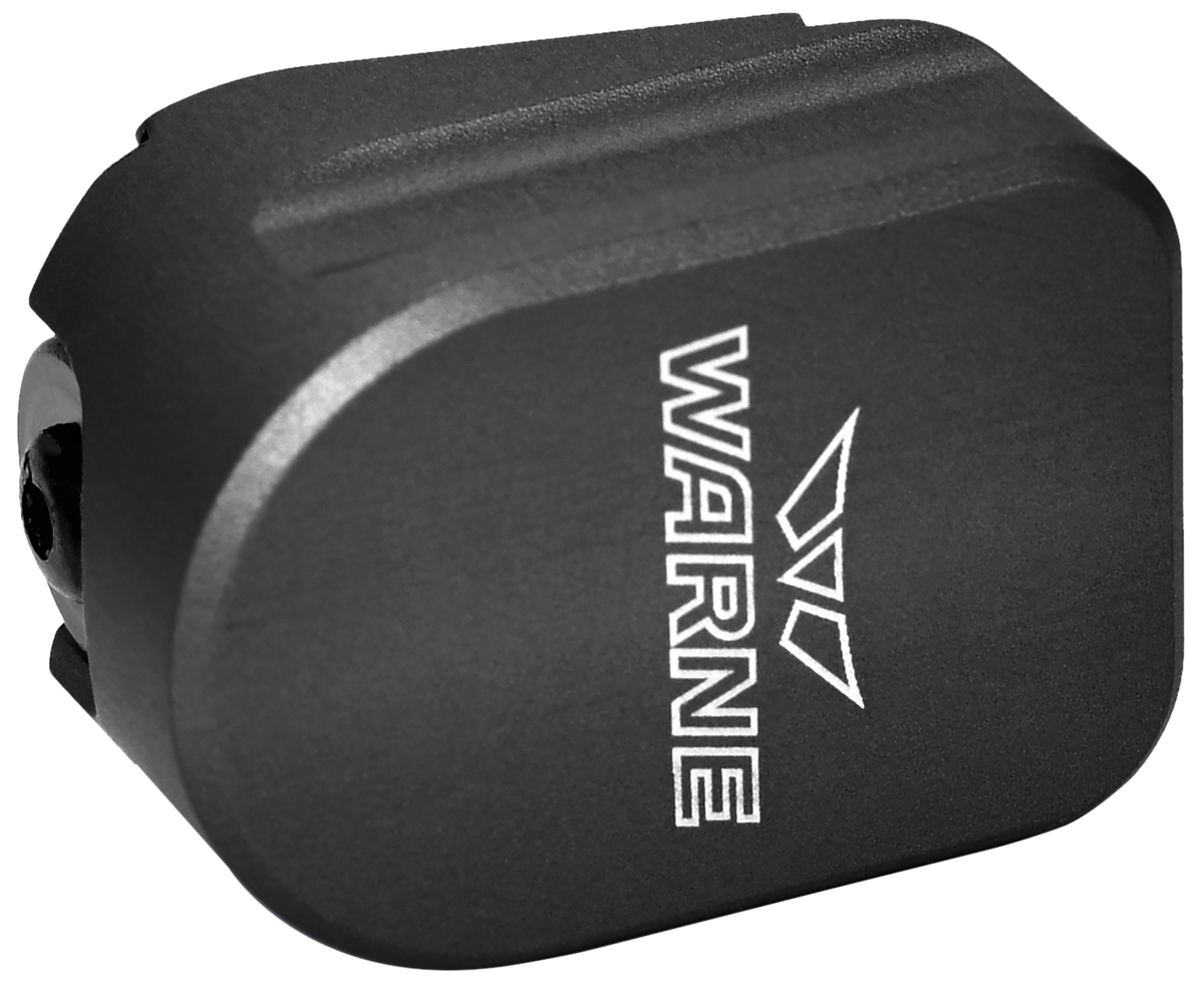 Warne 3306 Magazine Extension S&W M&P 9/40 +3rd 9mm Luger / +4rd .40 S&W - Black