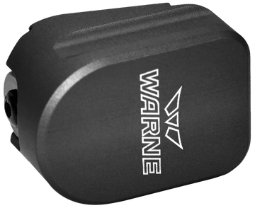 Warne 3306 Magazine Extension S&W M&P 9/40 +3rd 9mm Luger / +4rd .40 S&W - Black
