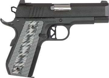 Dan Wesson ECP 45 ACP 4" 8+1 SAO Pistol - Black Duty Bobtail
