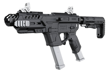Recover Innovations P-IX+Basic PG9 Metal Front Guard Stock - Black