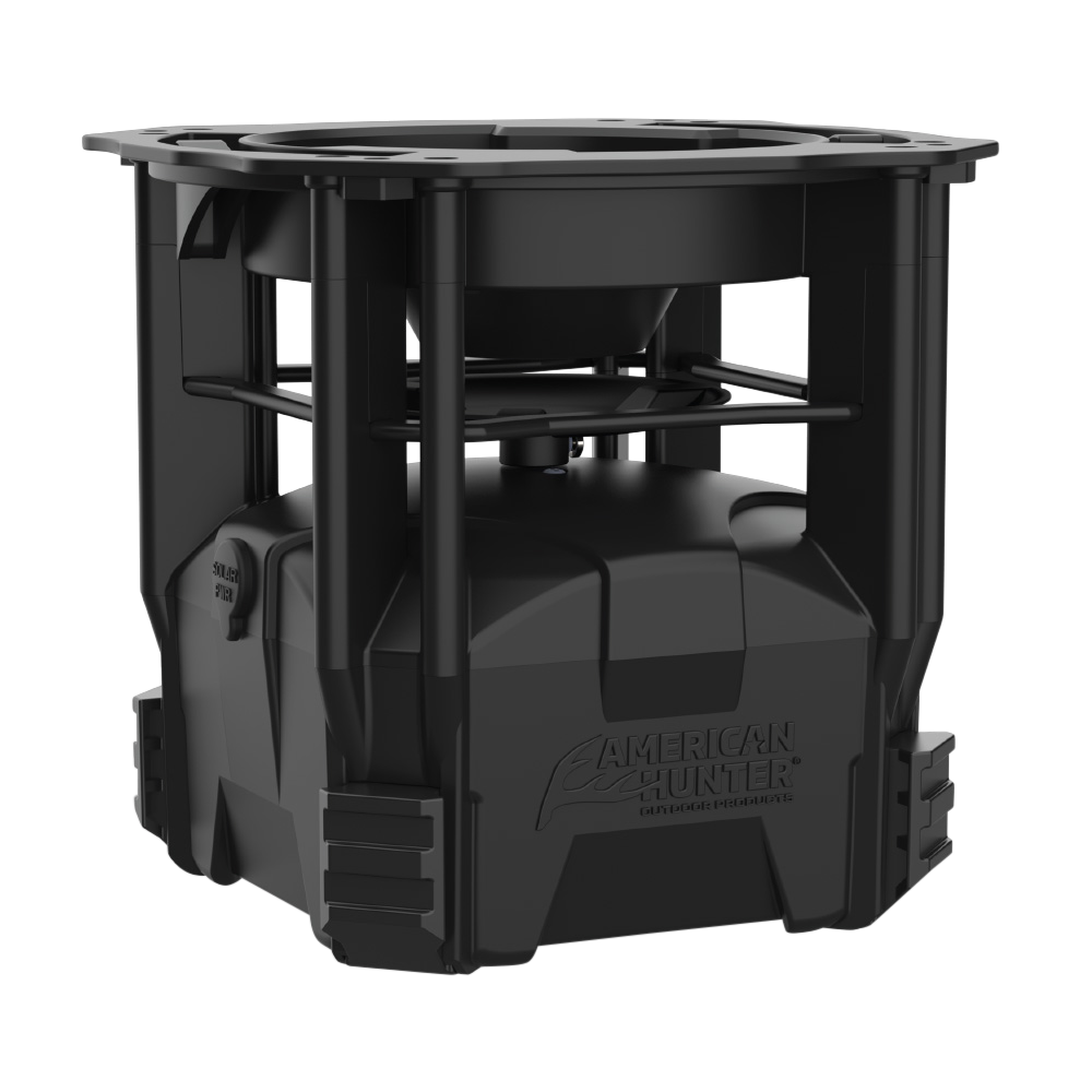 American Hunter Econ Digital Feeder Kit 4 Programs 1-30 Sec Black
