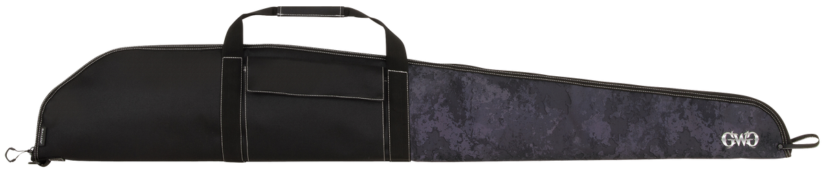 Girls With Guns Midnight 52" Shotgun Case Black/Shade Blackout Camo - Locking Zipper