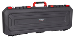 Plano All Weather 2 Rustrictor Technology 42" Rifle Case Gray/Red - Dri-Loc Seal & Lockable Latches