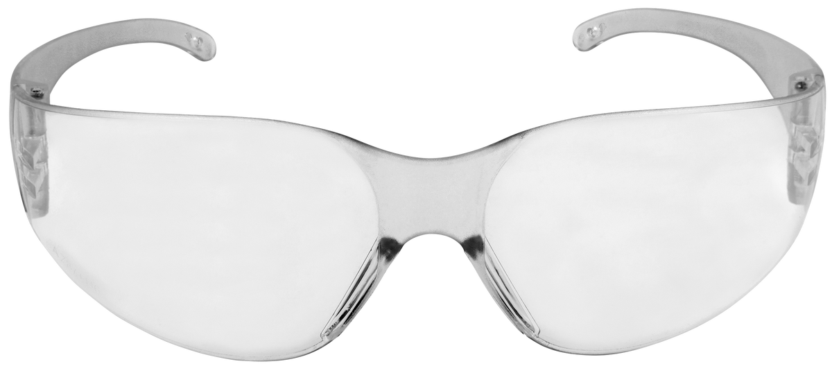 Allen Ultrx Cinder Safety Glasses Clear Lens/Frame