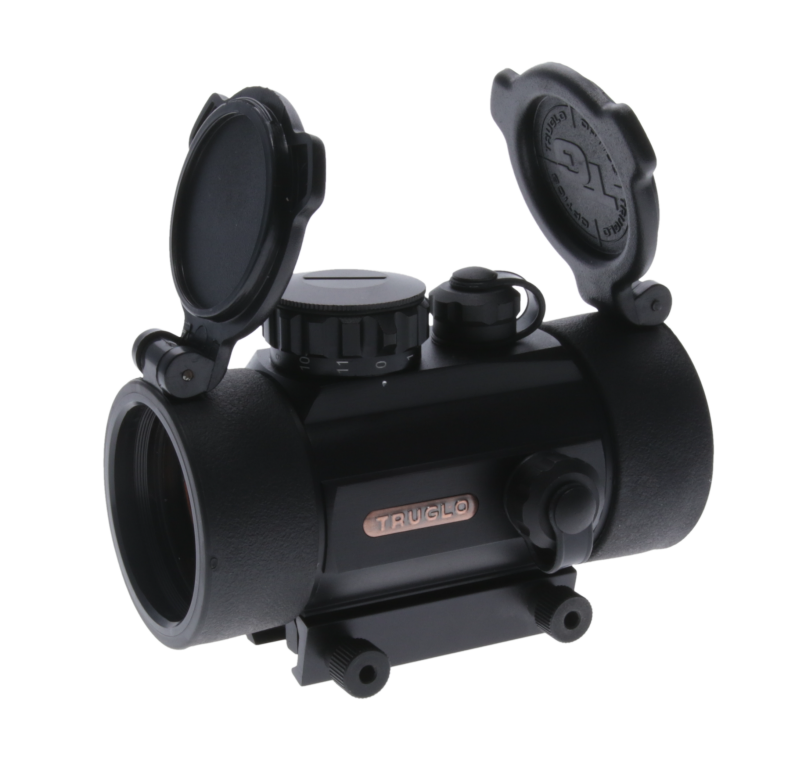 TruGlo Traditional 1x40mm Red Dot Sight 5 MOA Reticle Matte Black