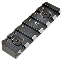 Strike Industries LINK M-LOK/KeyMod 6-Slot Rail Section Black Anodized