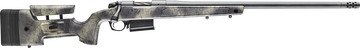 Bergara Rifles B-14 Wilderness HMR 7mm PRC 24" 5+1 Bolt-Action Rifle - Sniper Gray Cerakote, Mini-Chassis, Omni Muzzle Brake