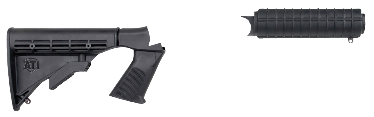 Advanced Technology HRN4100 Shotforce Stock & Forend Package Pistol Grip 6-Position Collapsible Black Synthetic for H&R / NEF