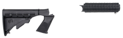 Advanced Technology HRN4100 Shotforce Stock & Forend Package Pistol Grip 6-Position Collapsible Black Synthetic for H&R / NEF