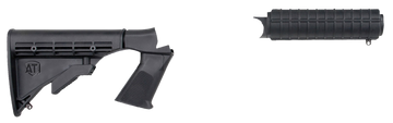 Advanced Technology HRN4100 Shotforce Stock & Forend Package Pistol Grip 6-Position Collapsible Black Synthetic for H&R / NEF