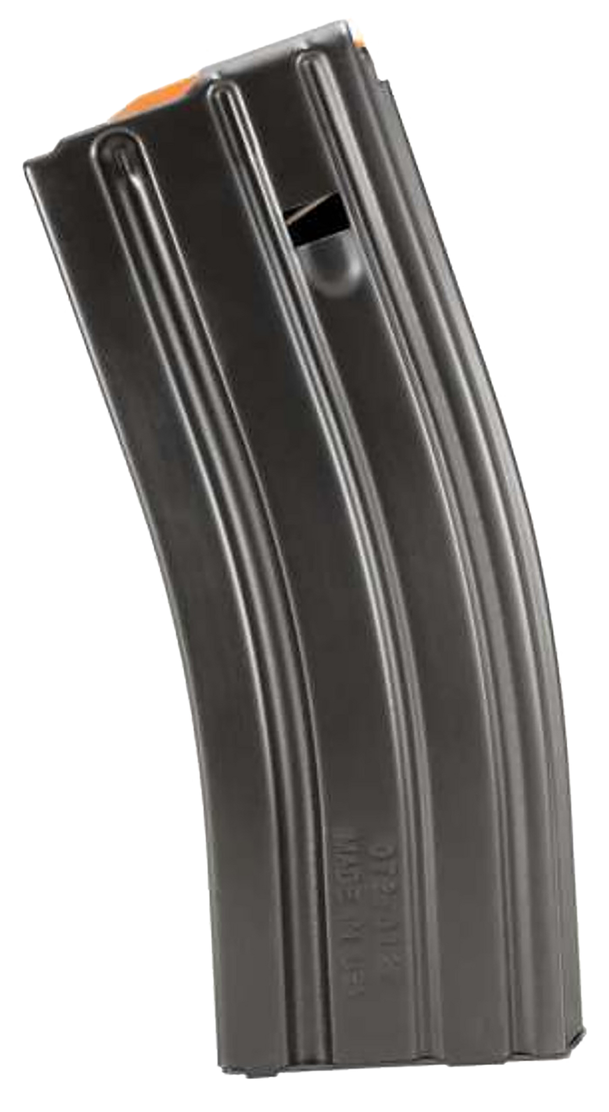 DuraMag SS 10rd .223 Rem/5.56x45mm NATO AR-15 Magazine - Black w/ Orange Follower
