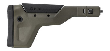 MDT Sporting Goods HNT Carbon Fiber Folding Buttstock - Cobalt Green