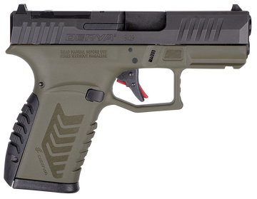 Derya Firearms DY9Z 9mm Luger 3.5" 10+1 Semi-Auto Pistol - OD Green/Black