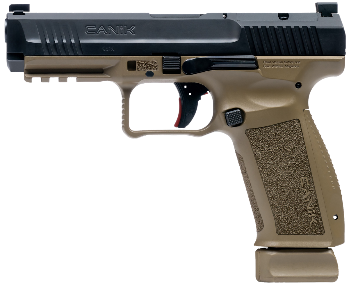Canik Mete SFT 9mm Luger 4.46" 10+1 Semi-Auto Pistol - FDE