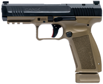 Canik Mete SFT 9mm Luger 4.46" 10+1 Semi-Auto Pistol - FDE