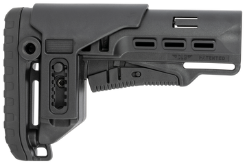 NcStar Tactical PCP42 Mil-Spec AR-15 Collapsible Stock w/Adjustable Cheekpiece - Black Synthetic