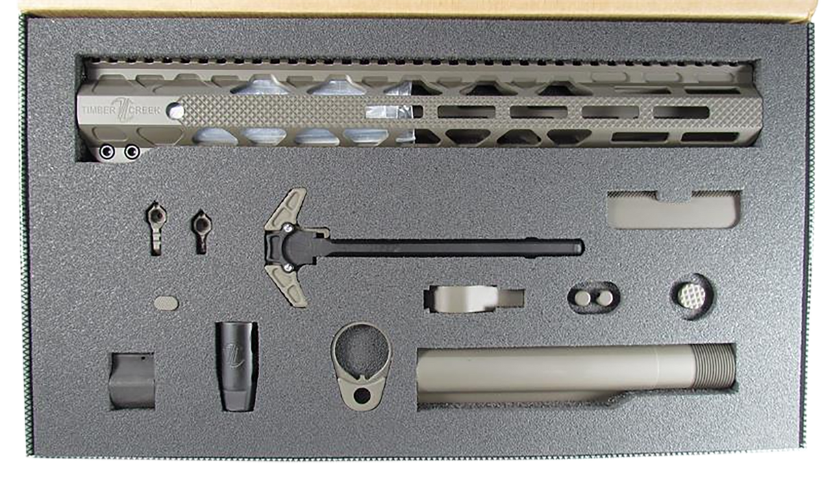 Timber Creek Outdoors Greyman 12-Piece Complete Build Kit AR-15 Urban