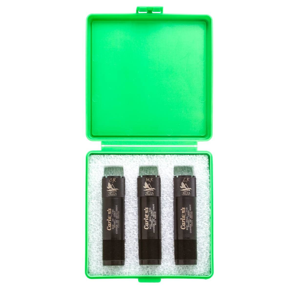 Carlsons Delta Waterfowl Extended Choke 12 Gauge Invector Plus Mid/Long/Close Range 17-4 Stainless Steel - 3-Pack