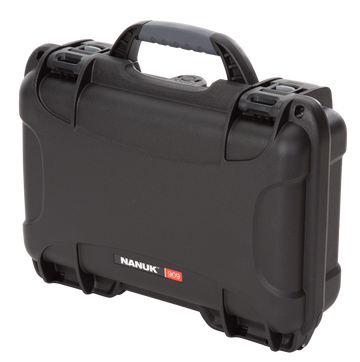 Nanuk 909 Waterproof Hard Case Black Resin w/ Foam Padding - Airline Approved