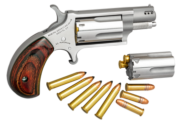 NAA Mini-Revolver Combo 22 LR/22 WMR 1.63" 5-Shot SAO Ported Stainless