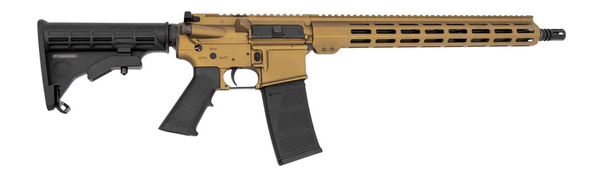 Andro Corp Industries ACI-15 Bravo 5.56 NATO 16" 30+1 Semi-Auto Rifle - Burnt Bronze