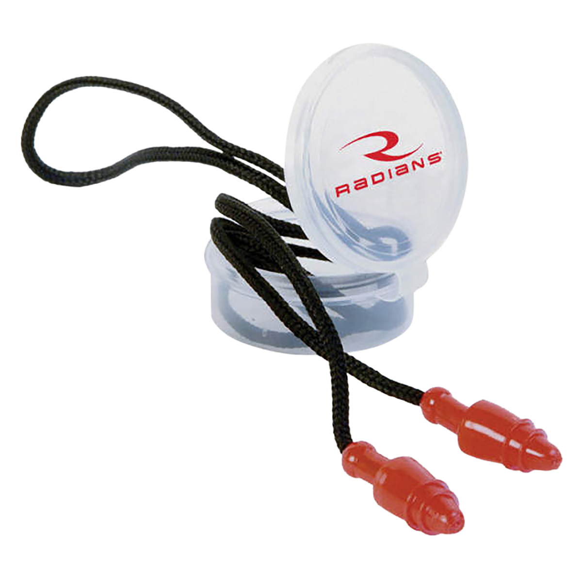 Radians JP3150HC SnugPlugs 28 dB Behind The Neck Red/Black Earplugs - 1 Pair