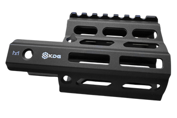 Kinetic Development Group SRX3 MK2 Stribog 3" Rail Extension Black Aluminum - SP9 MLOK