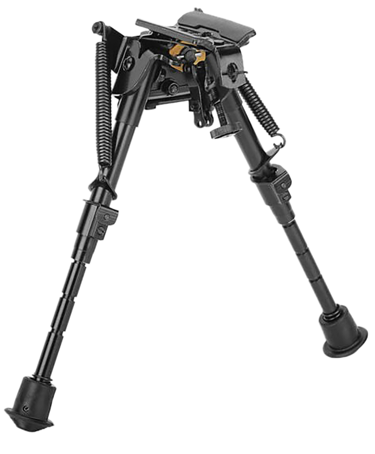 Caldwell XLA Fixed Bipod 9-13" Black Aluminum - Swivel Stud Attachment