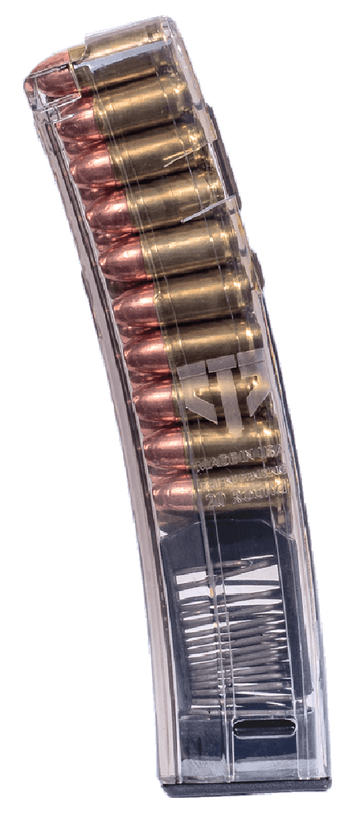 ETS Group HKMP5-20 9mm Luger 20rd Clear Polymer Magazine for H&K MP5
