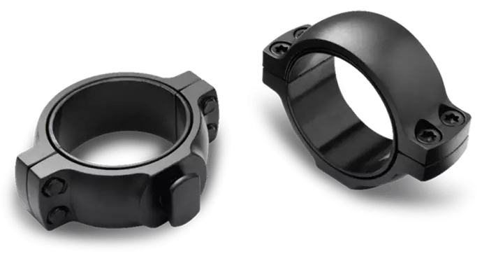 Burris Signature Zee 1" Medium 0.77" 2-Pc Gloss Black Steel Scope Rings