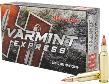 Hornady Varmint Express 224 Valkyrie 60gr V-MAX Polymer Tip - Box or Case