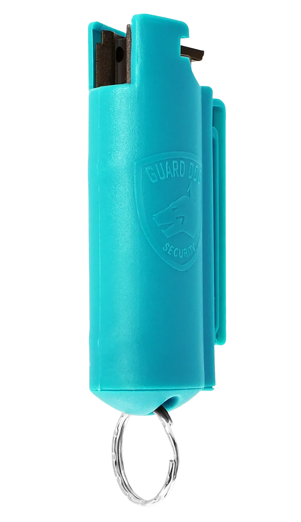 Skyline USA Quick Action Red Pepper Spray 16 ft Blue w/ Belt Clip & Keychain