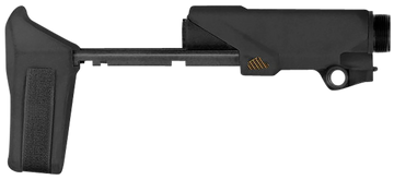SB Tactical HBPDW Black Synthetic 3-Position Adjustable Pistol Stabilizing Brace for 5.56/300BLK AR-Platform - Tube Included